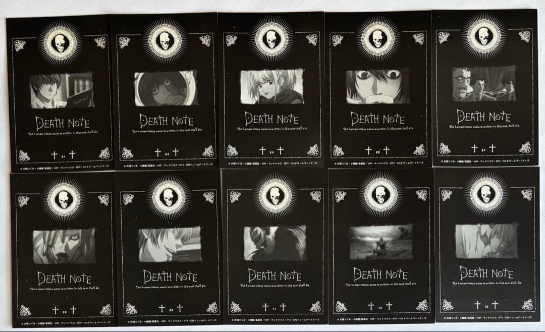 DEATH NOTE デスノート ブロマイドコレクション 18種セット