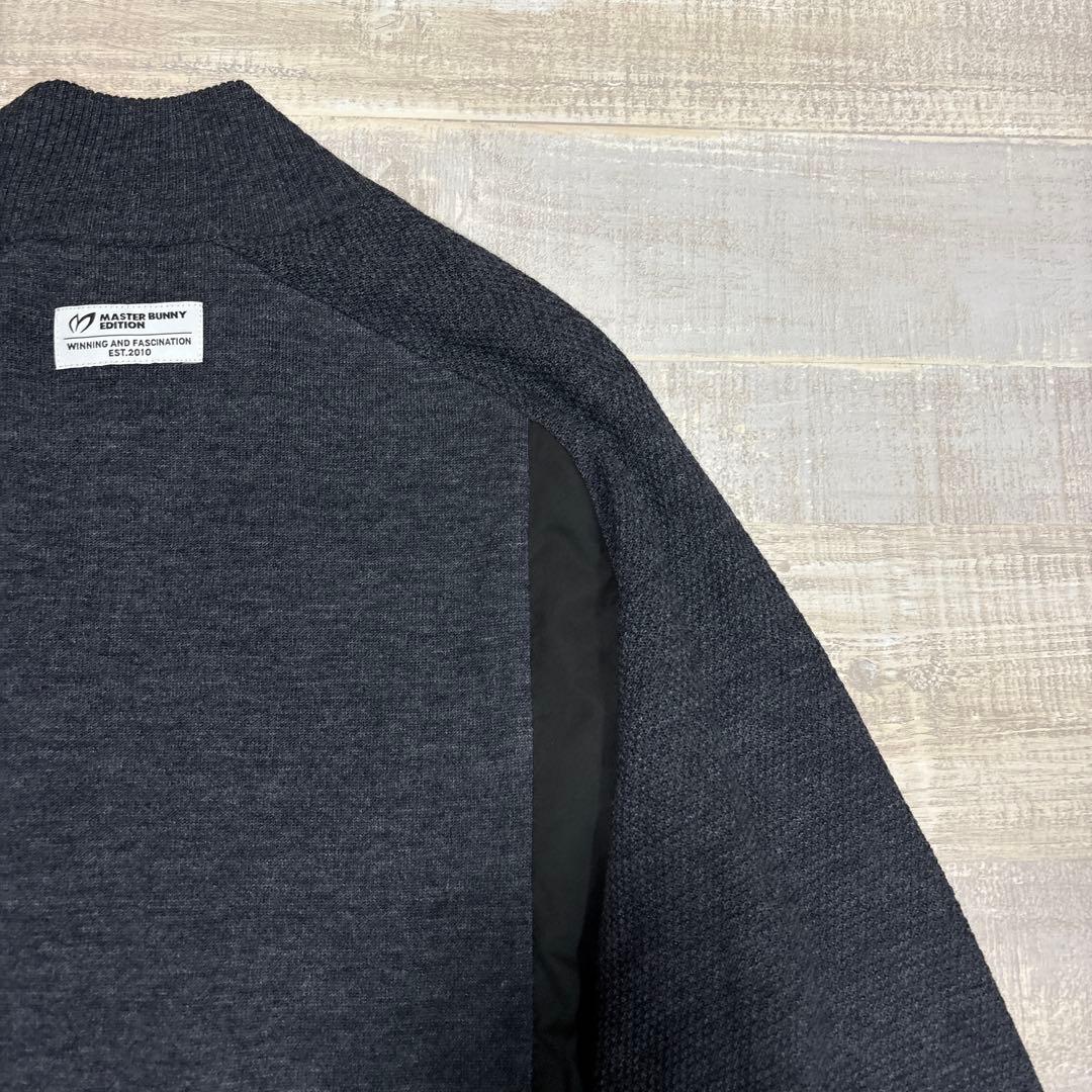 マスターバニー★毛80%混★ストレッチジップジャケット【メンズ サイズ4（M）】