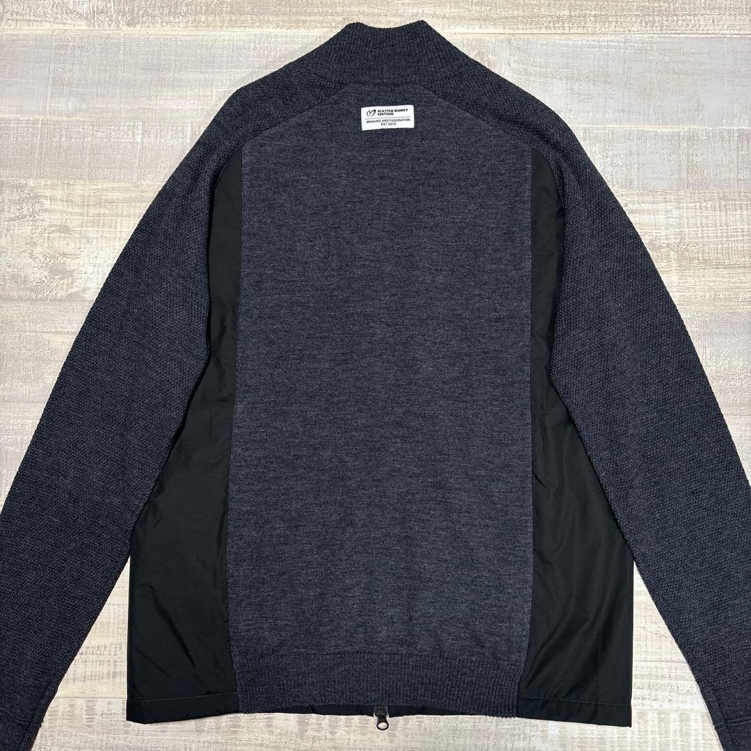 マスターバニー★毛80%混★ストレッチジップジャケット【メンズ サイズ4（M）】