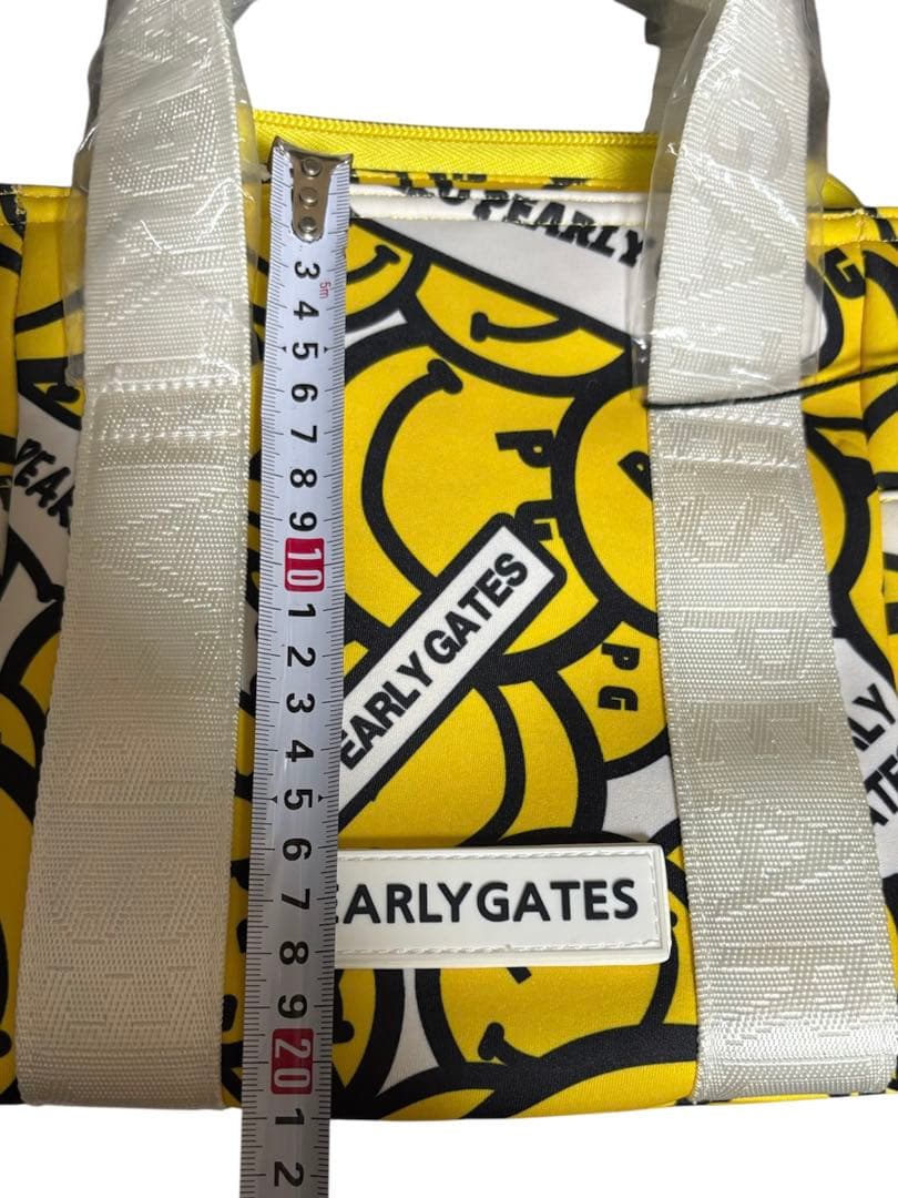 PEARLY GATES スマイリーフェイス ハワイ限定ラウンドトートバッグ