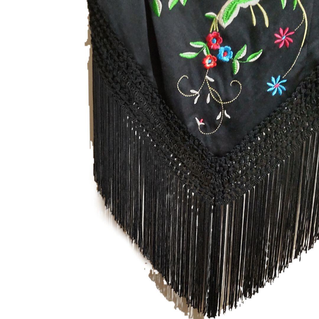 フラメンコ トップス マントン風