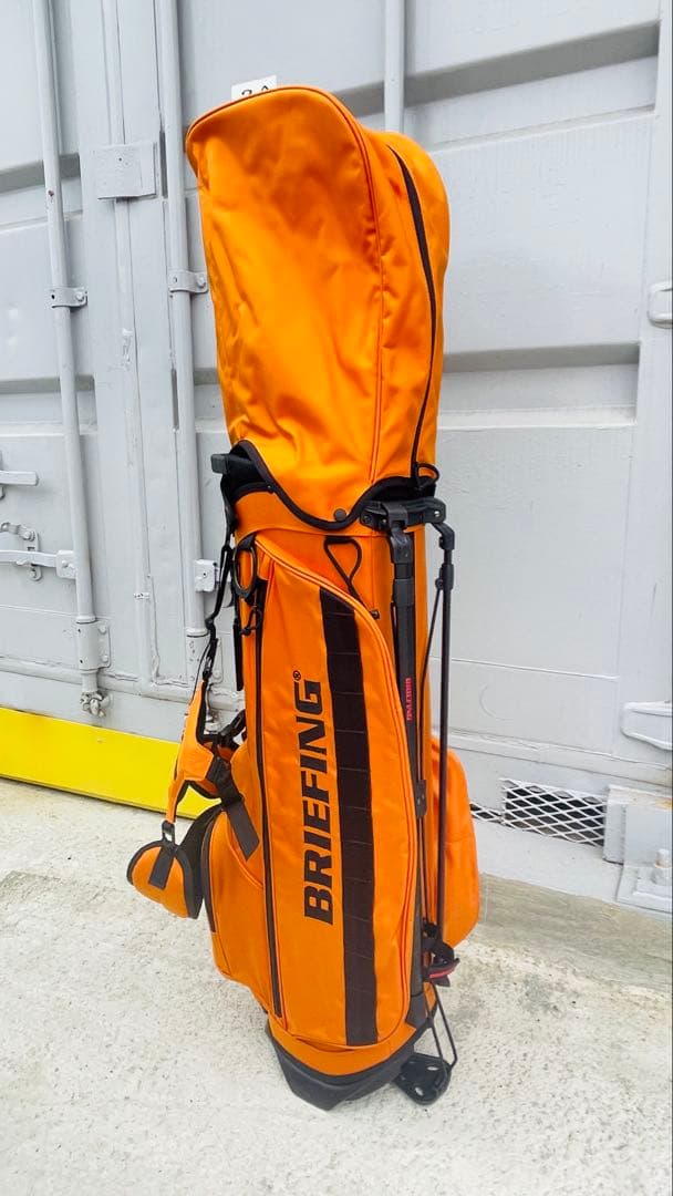 BRIEFING スタンドバッグ オレンジ
