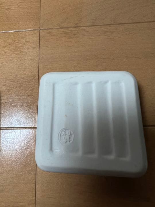 674 隅田川　利昇　染付　香合　未使用