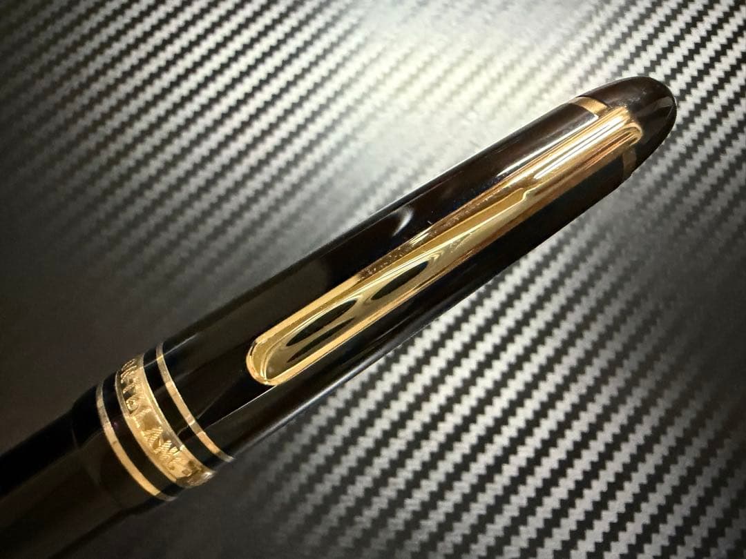 未使用に近い モンブラン マイスターシュテュック 145 ブラック M 万年筆