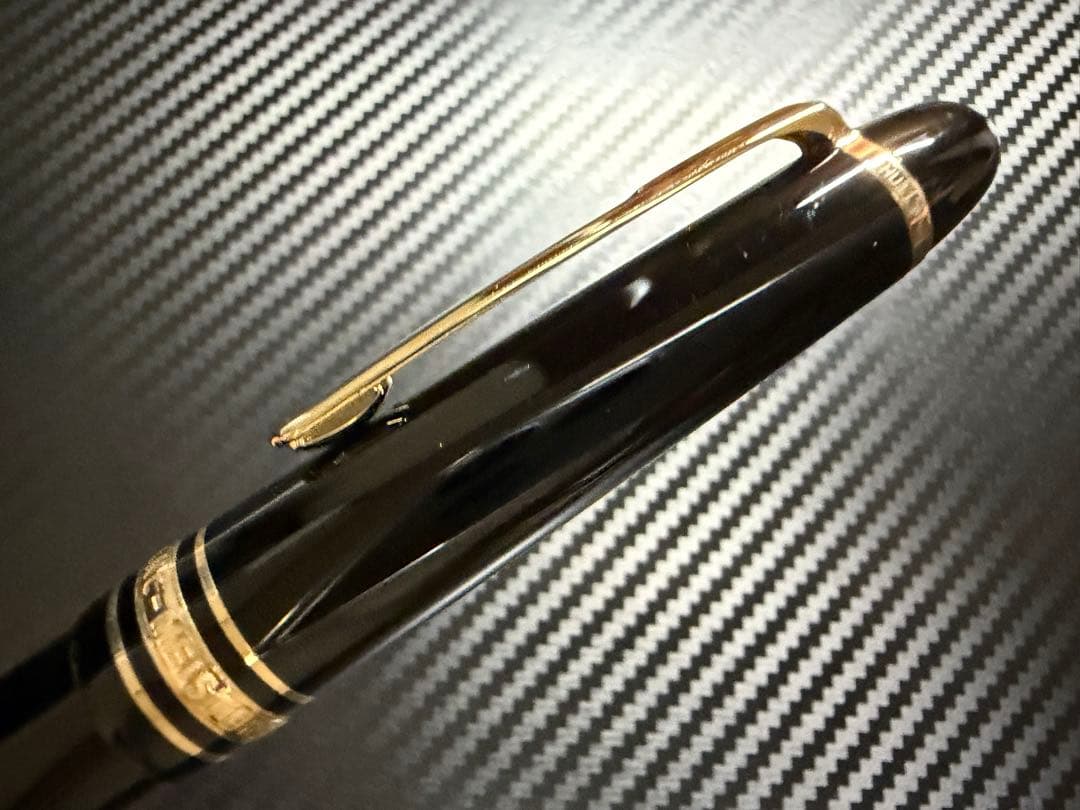 未使用に近い モンブラン マイスターシュテュック 145 ブラック M 万年筆