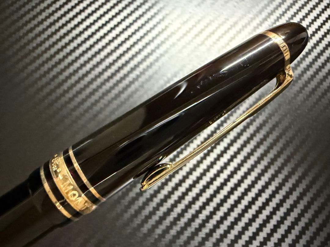 未使用に近い モンブラン マイスターシュテュック 145 ブラック M 万年筆