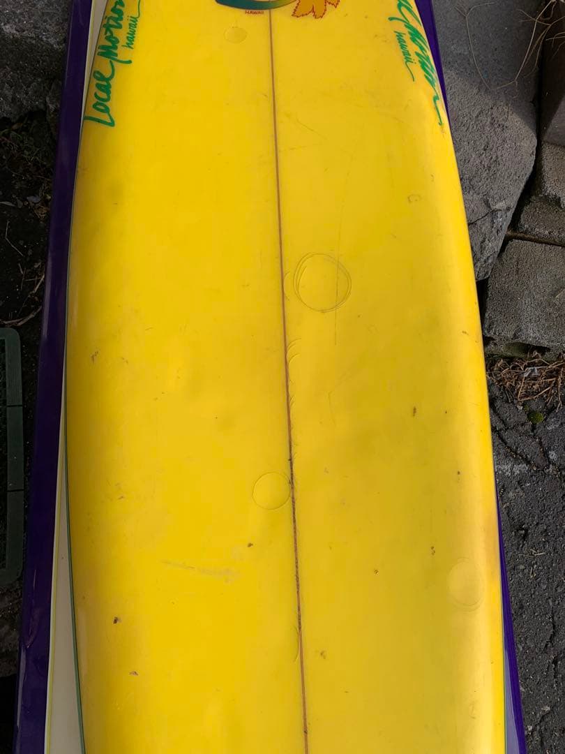 1979年ローカルモーションシングルフィンサーフボード