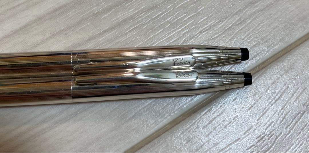 CROSS クロス スターリングシルバー ボールペン シャーペン セット