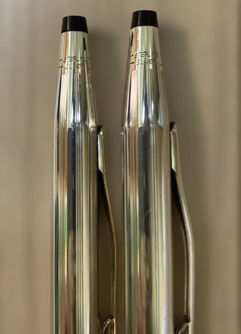 CROSS クロス スターリングシルバー ボールペン シャーペン セット