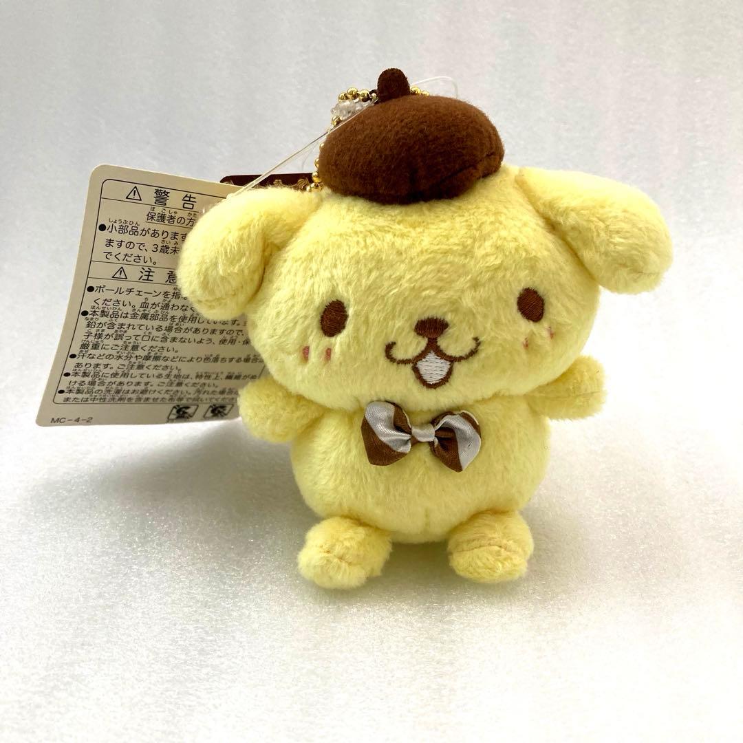 ポムポムプリン ぬいぐるみ マスコット キーホルダー ショコラ ナカジマ