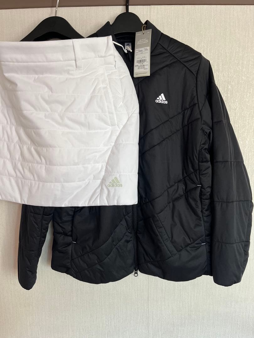 新品　XL アディダス　adidas　ゴルフ　秋冬物ジャケット&スカート　森田遥