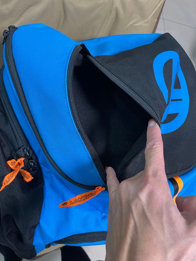 LANGE ブーツバッグ　スポーツ 大容量 青