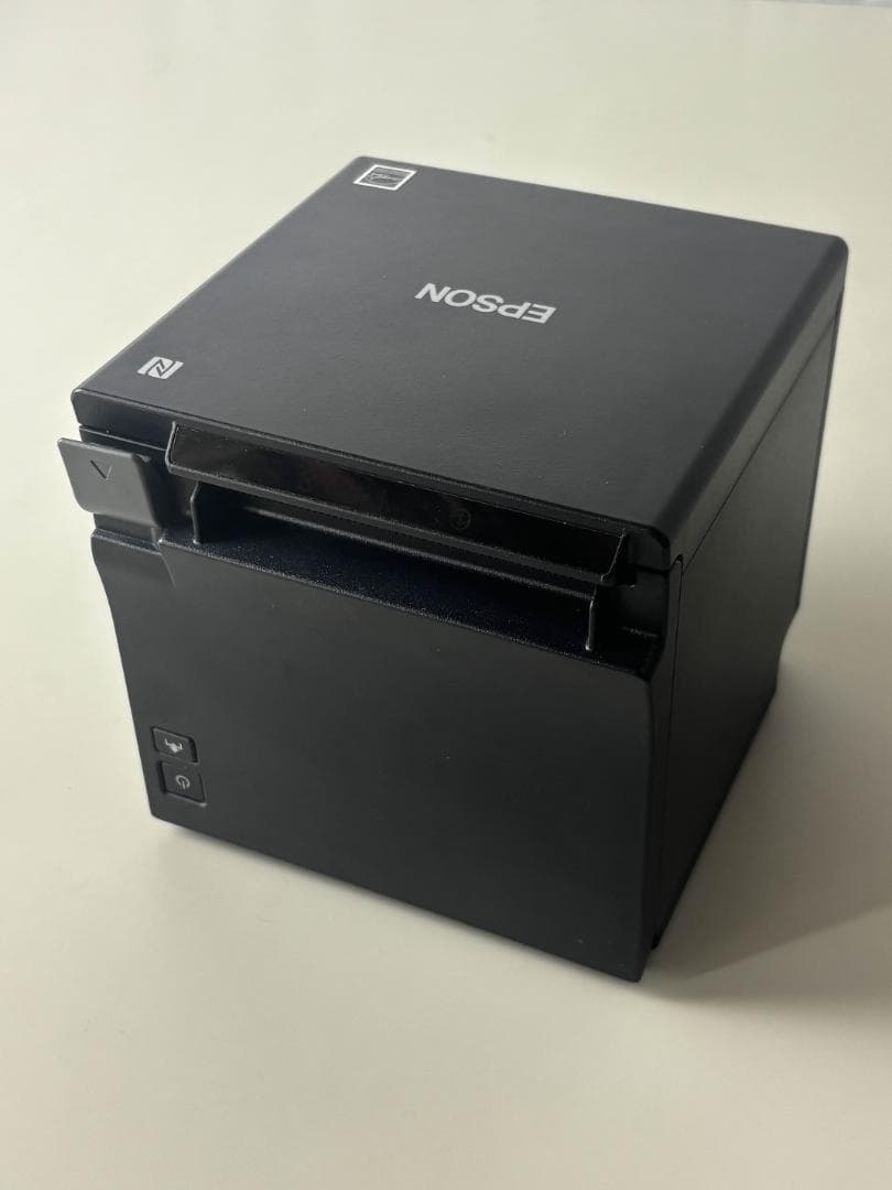 EPSON　エプソン TM-m30 レシートプリンター　＆　鍵付キャッシュドロア