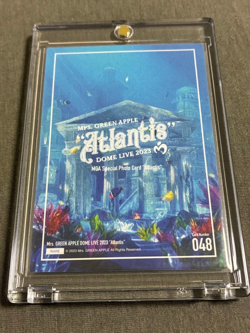 ミセスグリーンアップル　Atlantis フォトカレア　大森元貴