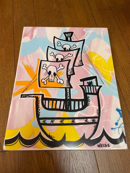 TwoCrows Welzieレジンアート原画 グリーンルーム　ハワイアン