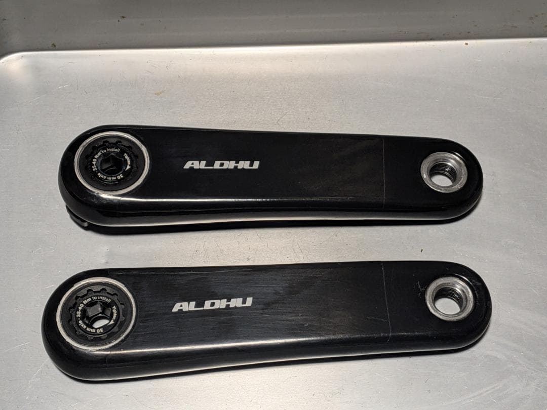 c*y様 ALDHU CARBON CRANK ARMS 155mm