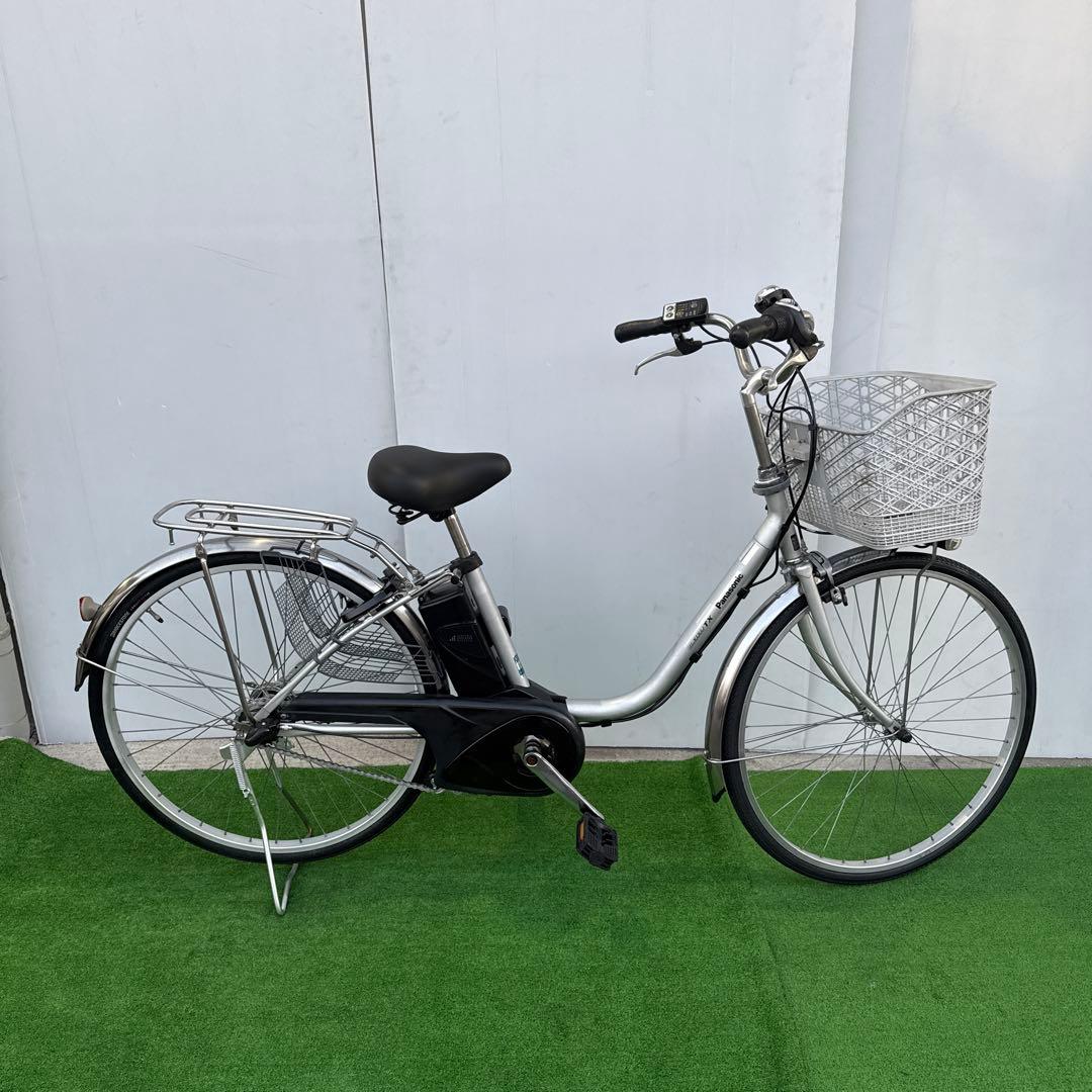 Panasonicパナソニック電動アシスト自転車26インチ8.9Ah シルバー