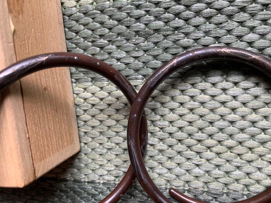 茶道具 釜かん 象嵌 金銀で松葉の図 釜師 和田美之助 共箱入り