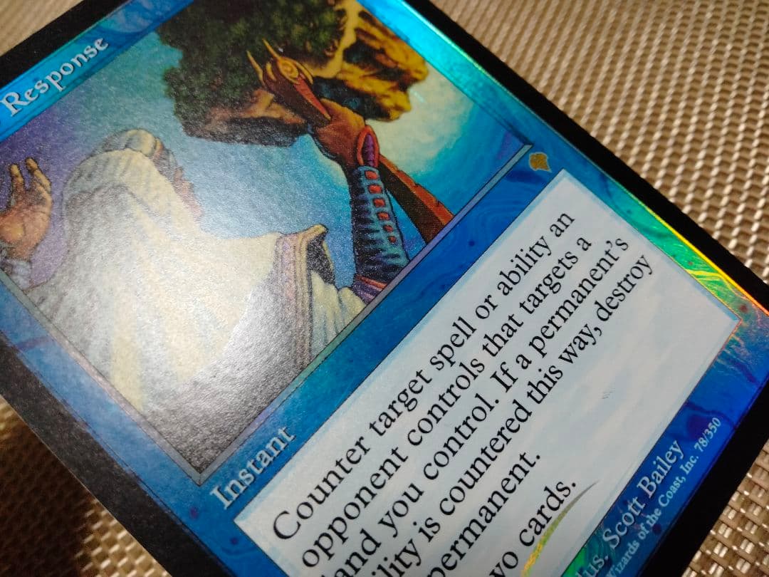 インベイジョン foil テフェリーの反応 英語 1枚　MTG