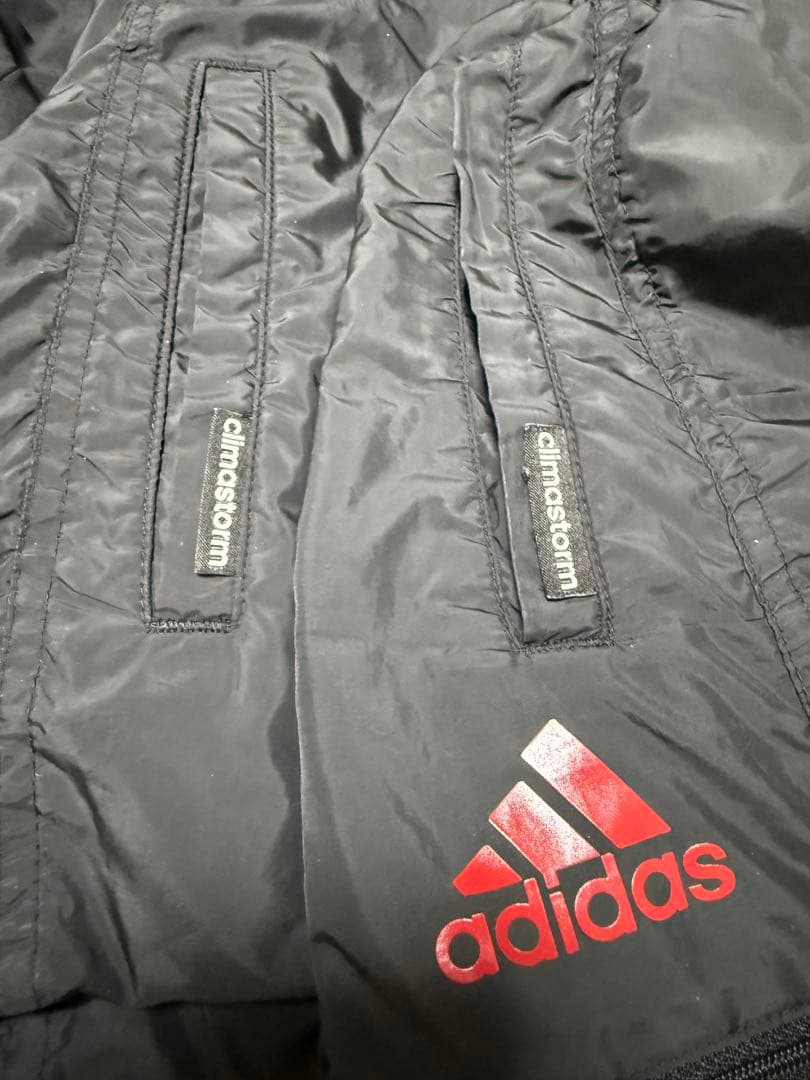 adidasウインドブレーカージャケット パンツ セット Mサイズ ブラック