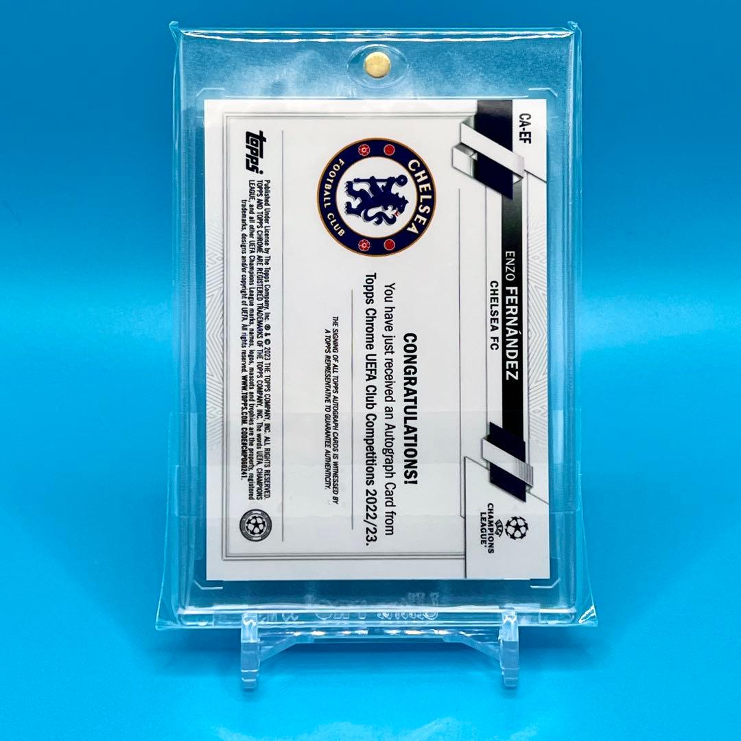 22-23 Topps Chrome ENZO GOLD LAVA 直筆サイン