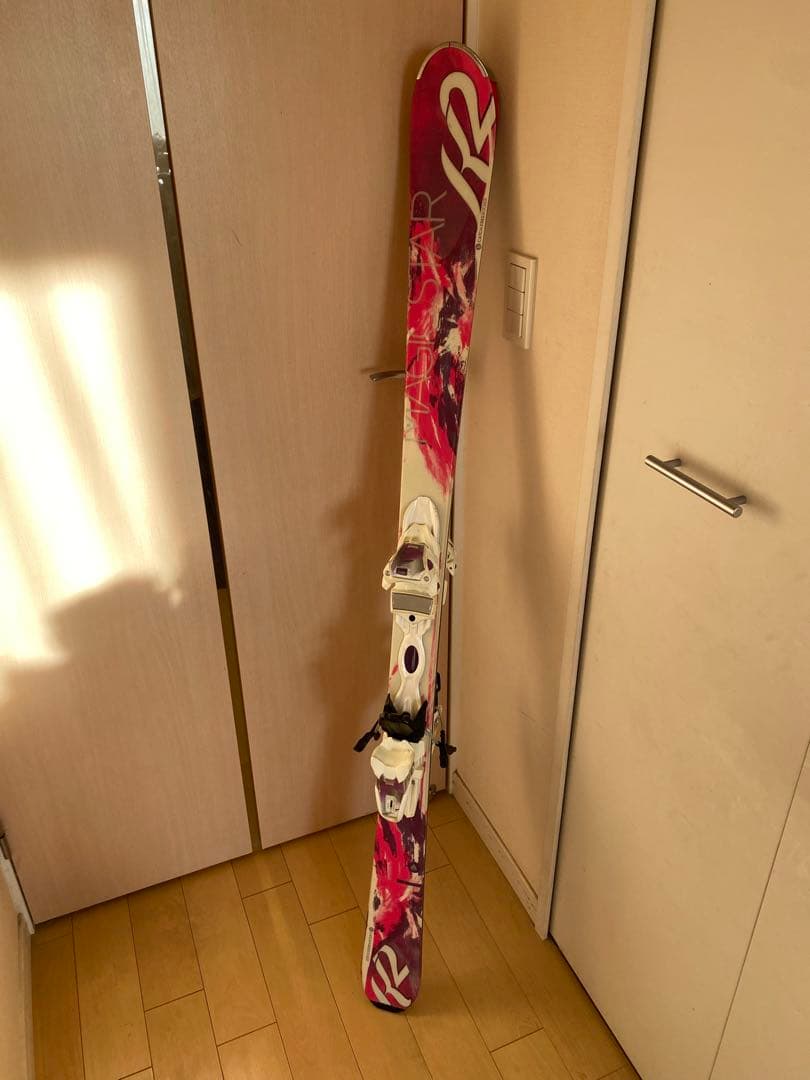 K2 スキー板 ピンク/ホワイト