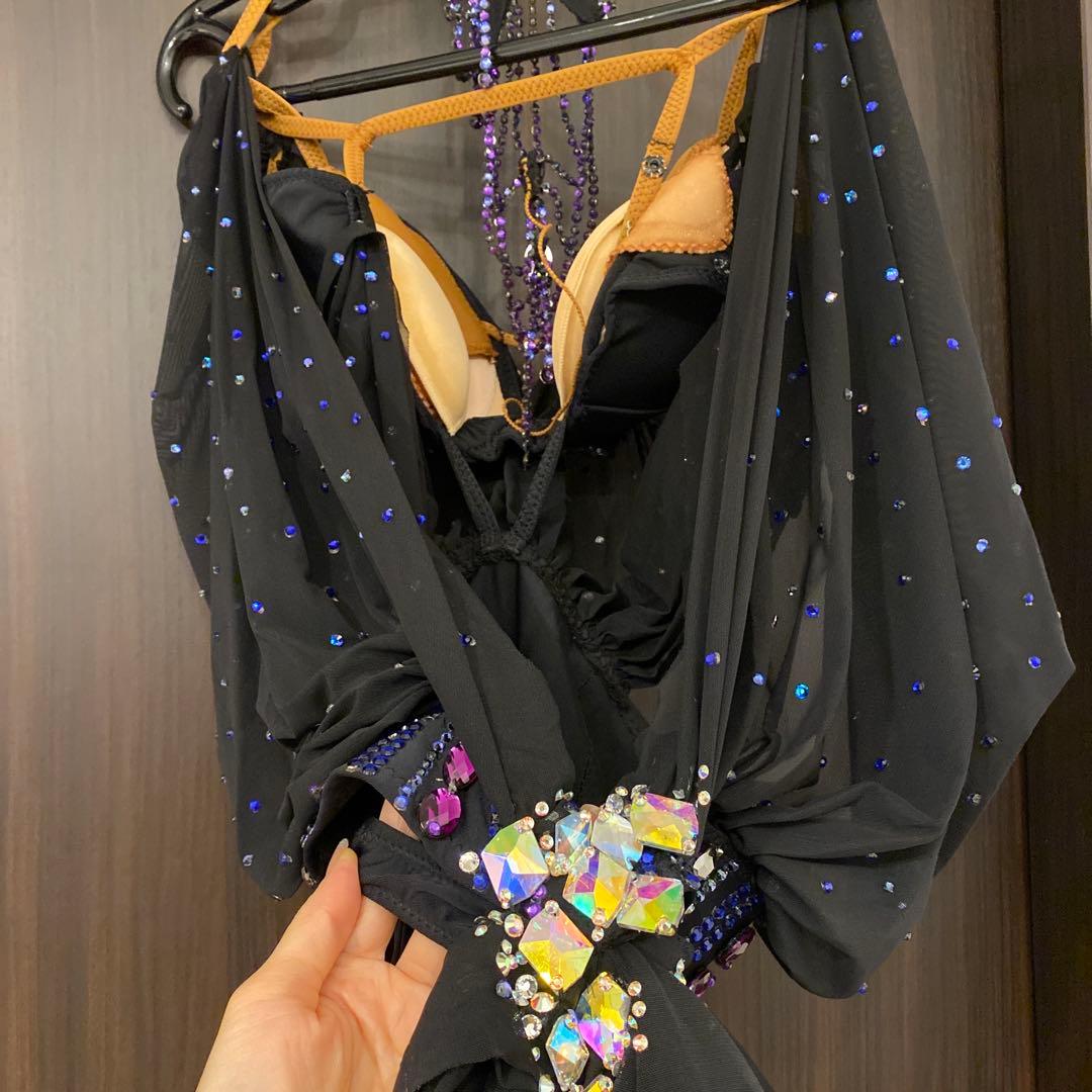 最終値下げ！社交ダンス ラテンドレス タカダンス　アクセサリー・衣装袋付き