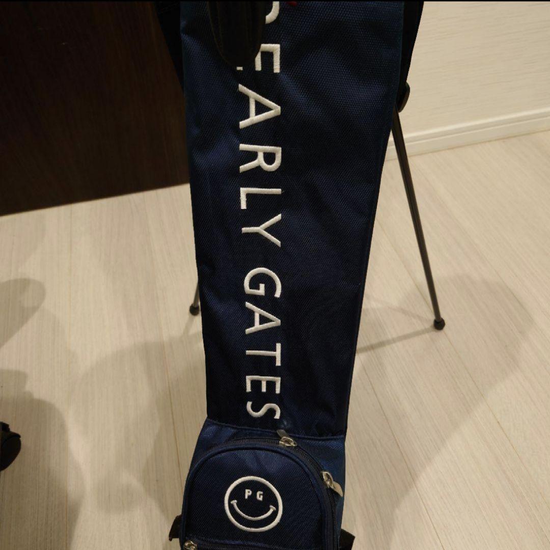 未使用！PEARLY GATES ゴルフスタンドバッグ ネイビー パーリーゲイツ