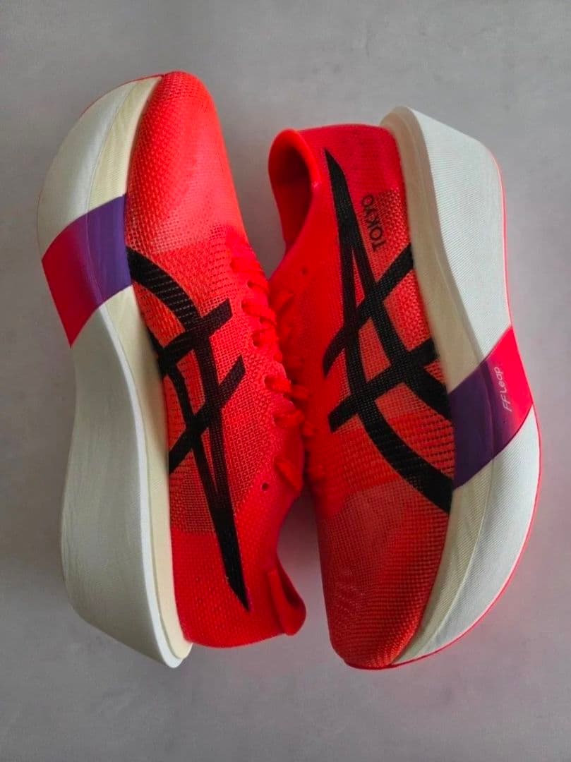 【未使用】ASICS メタスピードスカイ トーキョー 26.5 レッド 最軽量