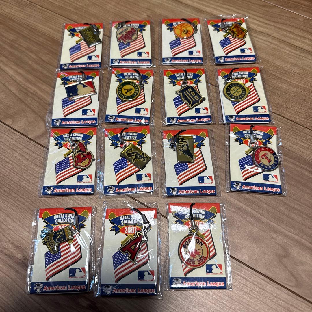 アメリカンリーグ メダルストラップ15個セット