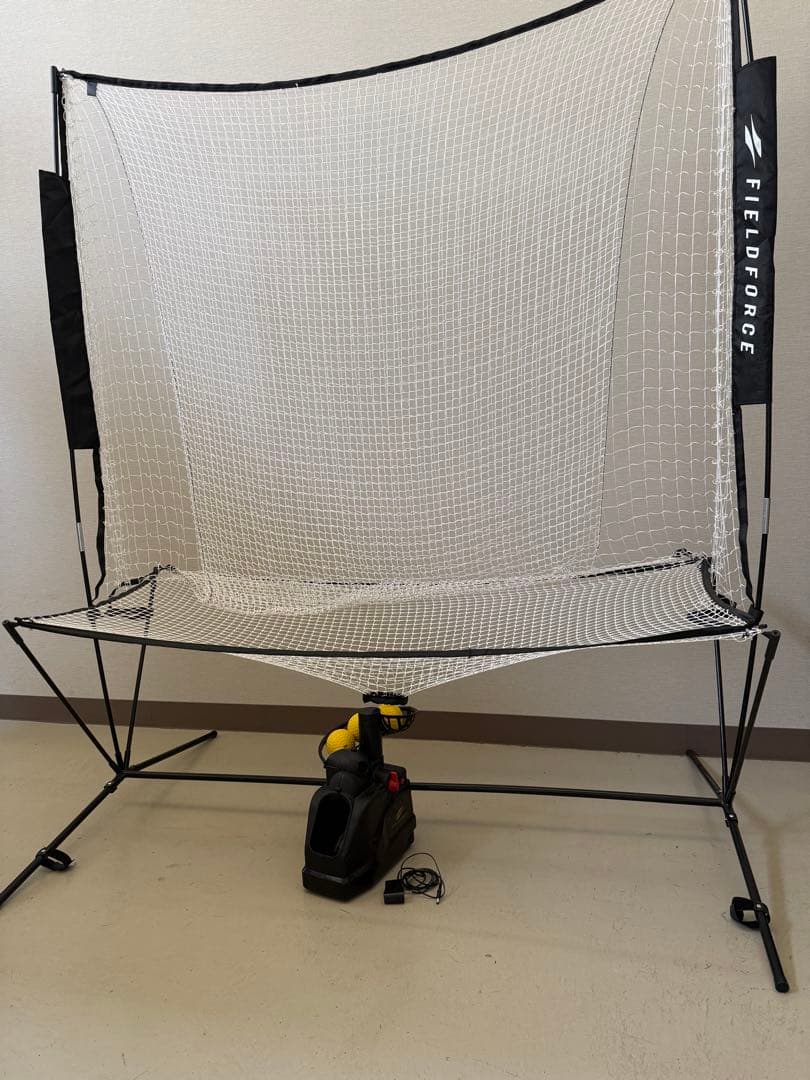 フィールドフォース バッティングネット トスマシン アダプター ウレタンボール付