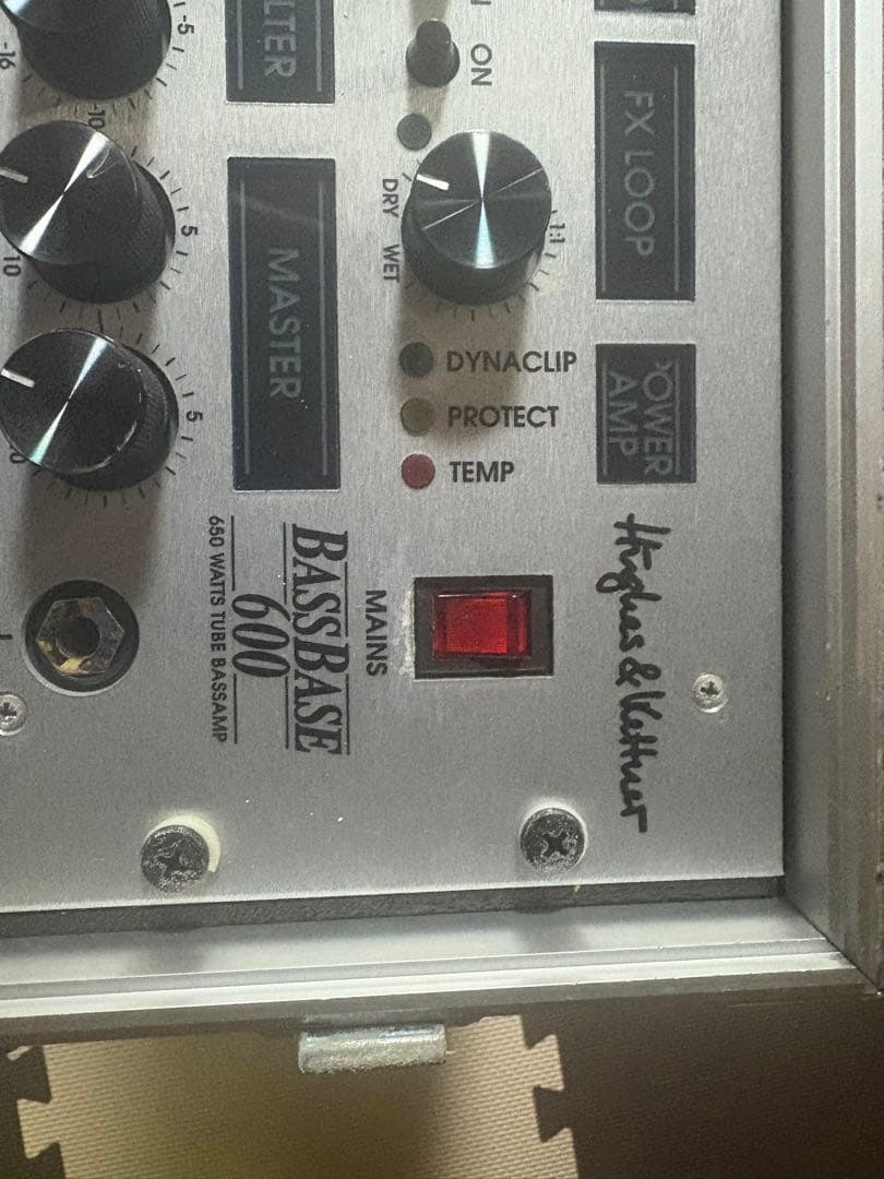 激レア　hughes & kettner bassbase 600