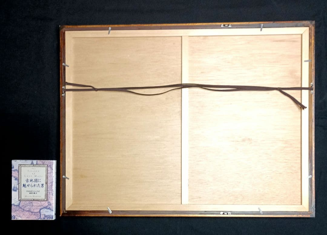 額装品　西洋古地図　17世紀　G.MERCATOR 「Waldeck」美品