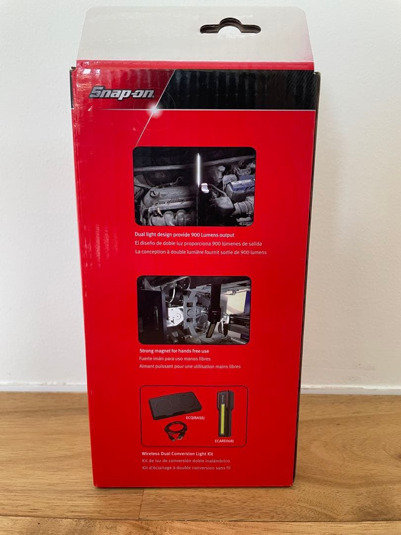 Snap-on ワイヤレスデュアルコンバーションライトECARE068KTJ