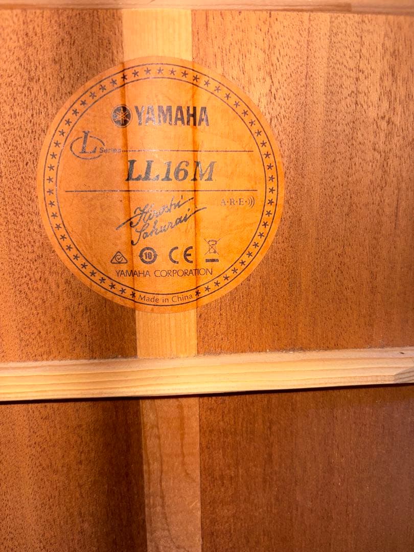 Yamaha LL16M アコースティックギター