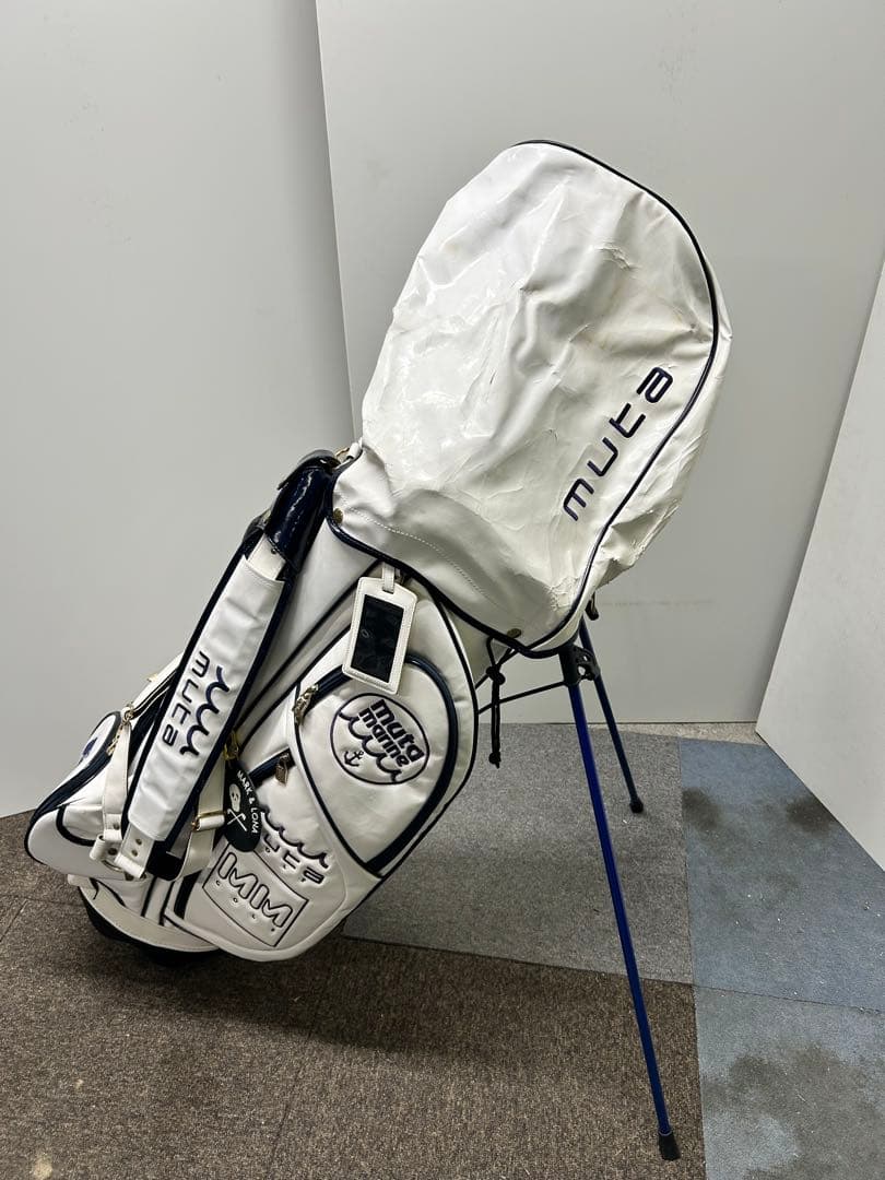 muta marine ゴルフキャディバッグ ホワイト