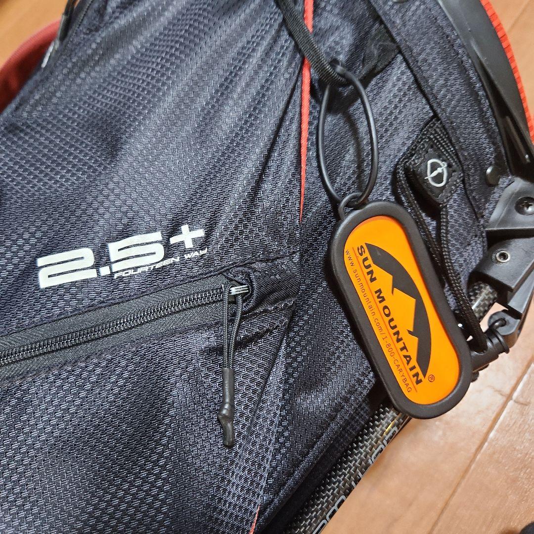 B*9様 送料込み/サンマウンテン2.5+/軽量 スタンド式キャディーバッグ