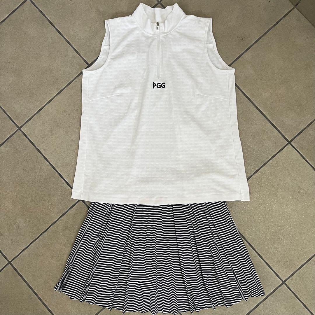 Pearly gates パーリーゲイツ　セットアップ　ノースリーブ　スカート