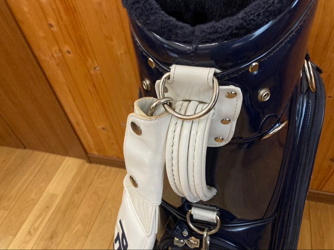 PEARLY GATESエナメルキャディバッグ パーリーゲイツキャディバッグ