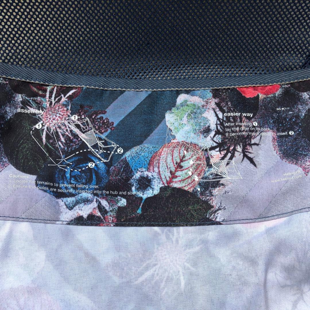 Helinox Monroコラボ　花柄 テーブルチェアセット