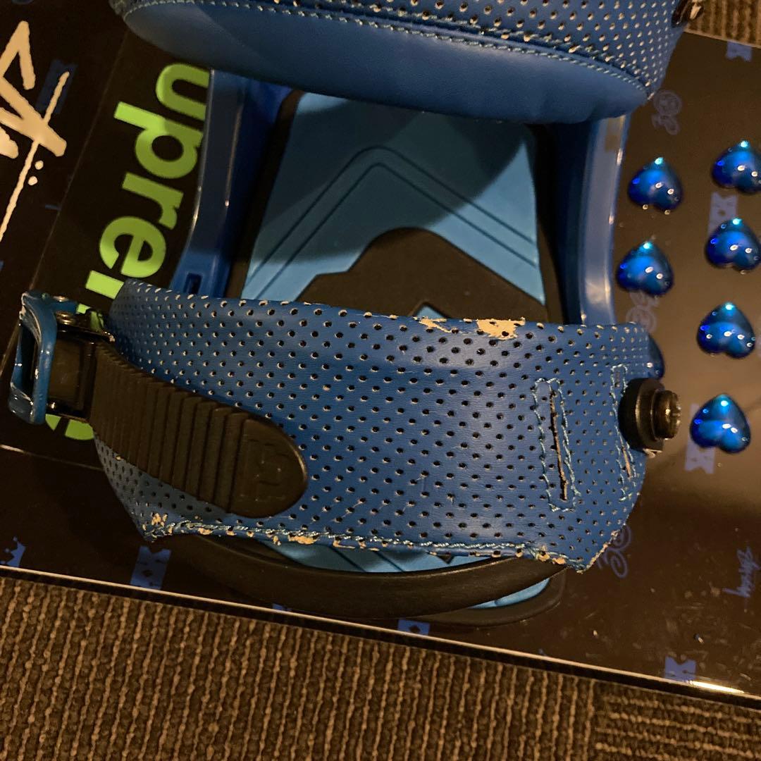 STUSSY x DAYLIFE スノーボード155cm+ビンディングUNION