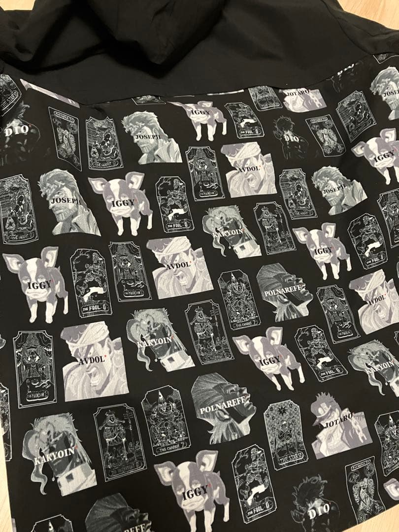 JOJOの奇妙な冒険 ウィンドジャケット L 三部　ジョジョ　アルペン