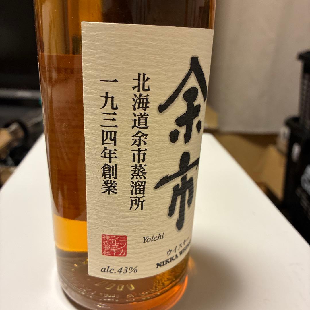ニッカ　NIKKA WHISKY 余市　シングルモルト　ノンエイジ　500ml