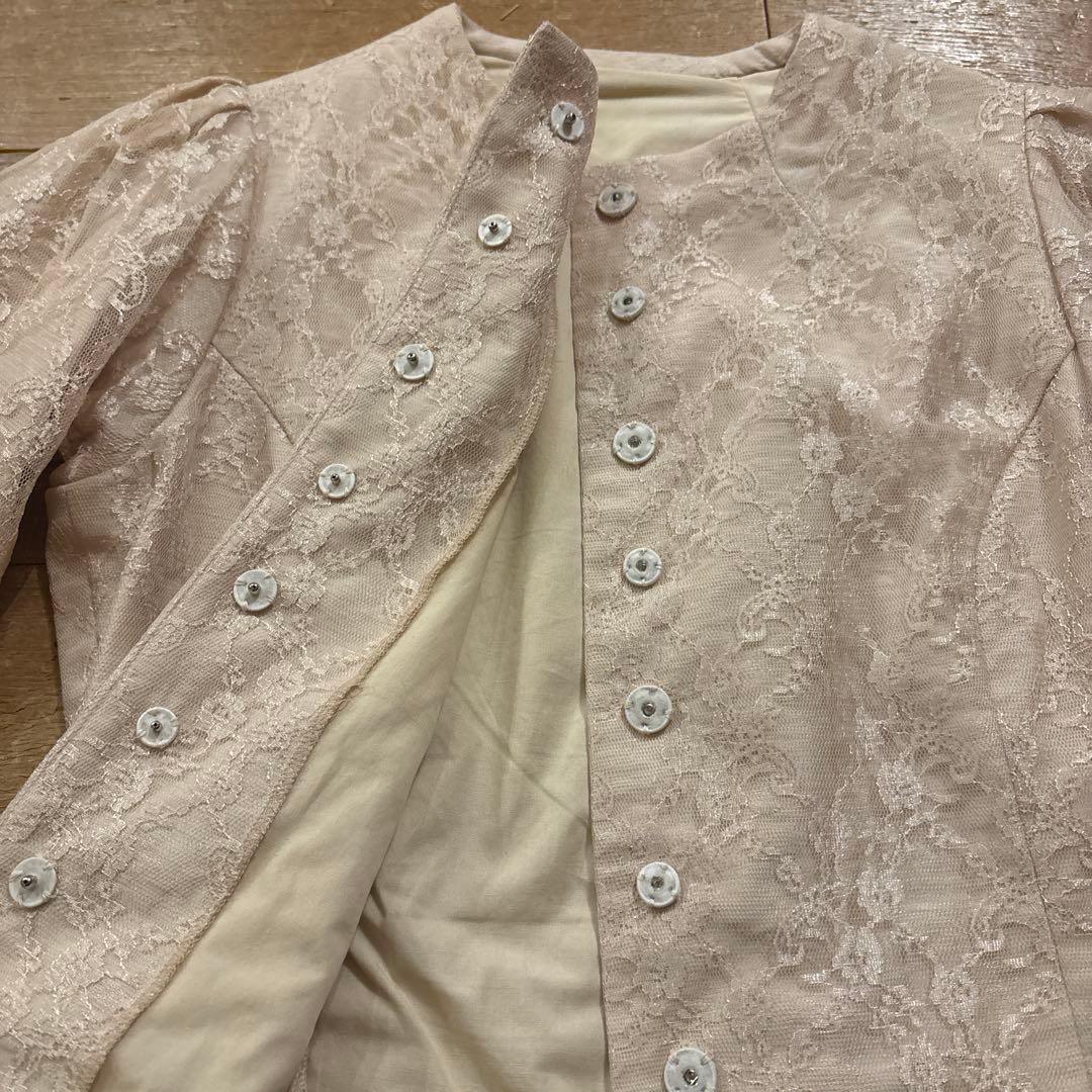 フラメンコ　ブラウス　レース　美品