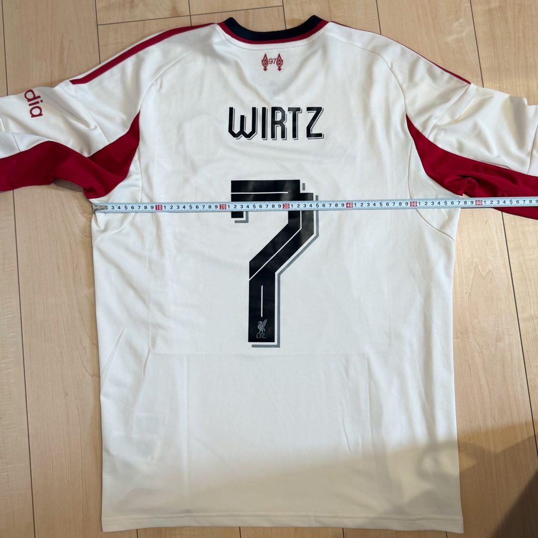 リヴァプール リバプール 25/26 アウェイ 長袖ユニフォーム XLヴィルツ