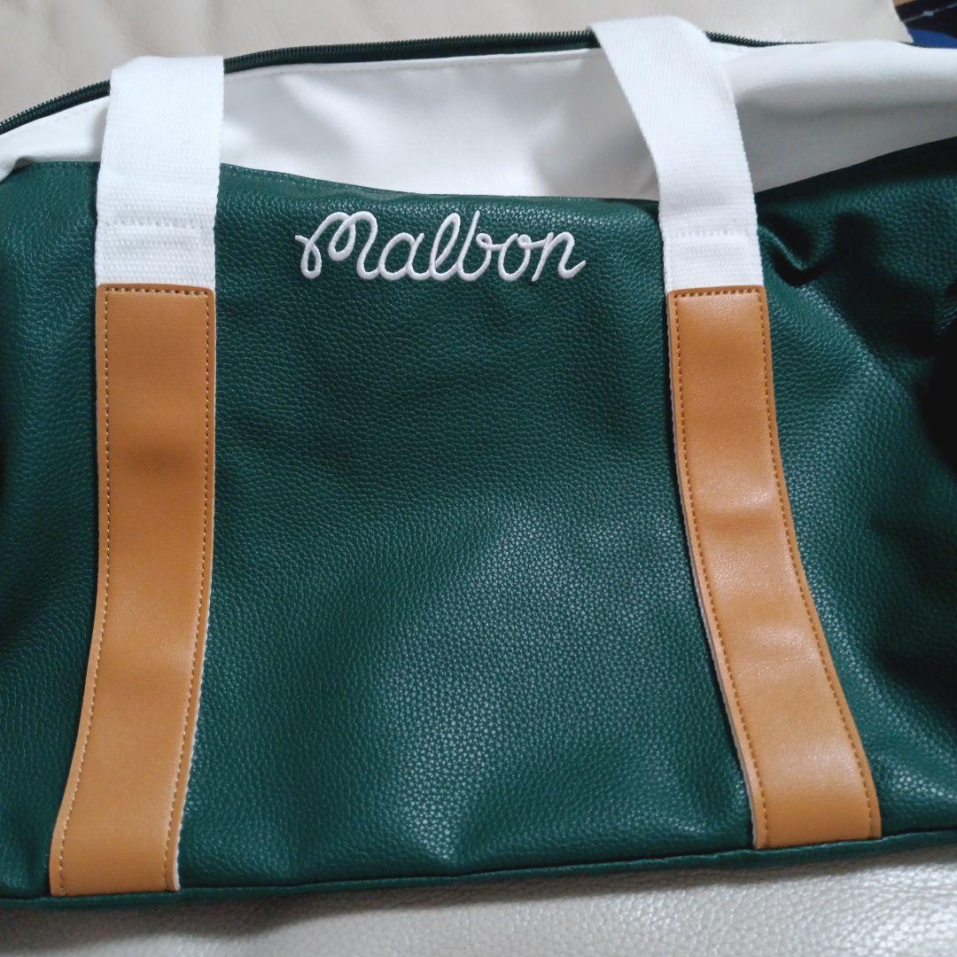 マルボンMalbon ボストンバッグ 肩掛けストラップ付き 新品 男女兼用