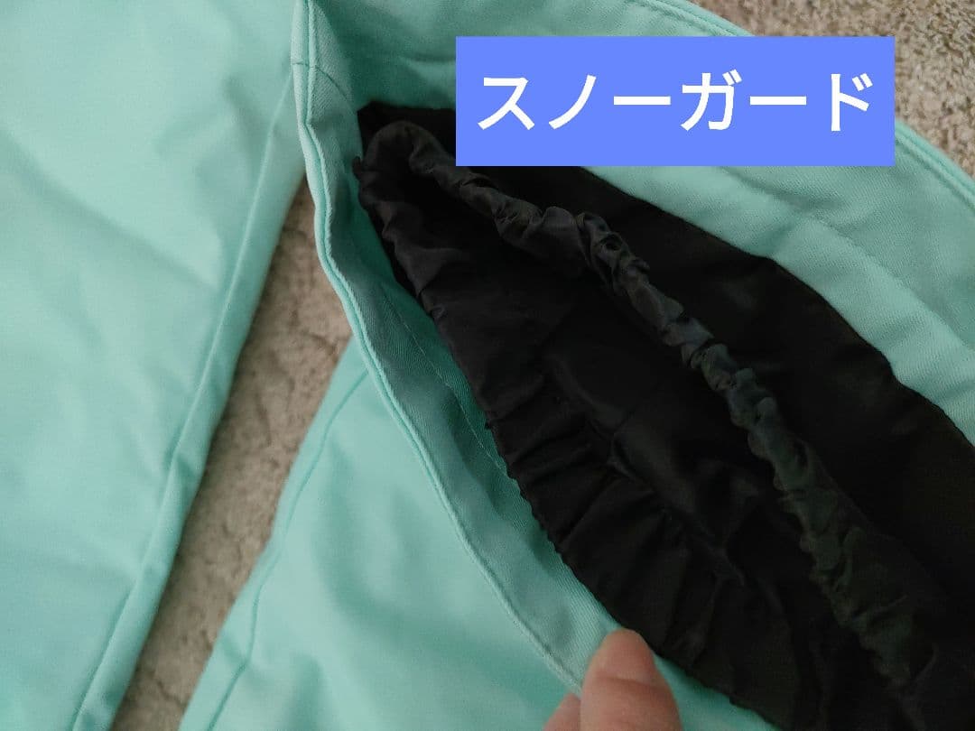 フェニックス スキーウェア 130（115〜135cm調整可）ネイビー ミント