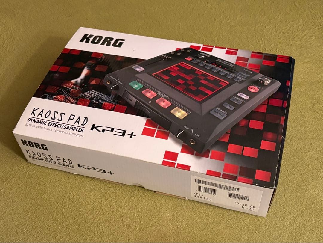 KORG KP3+ ダイナミックエフェクト・サンプラー