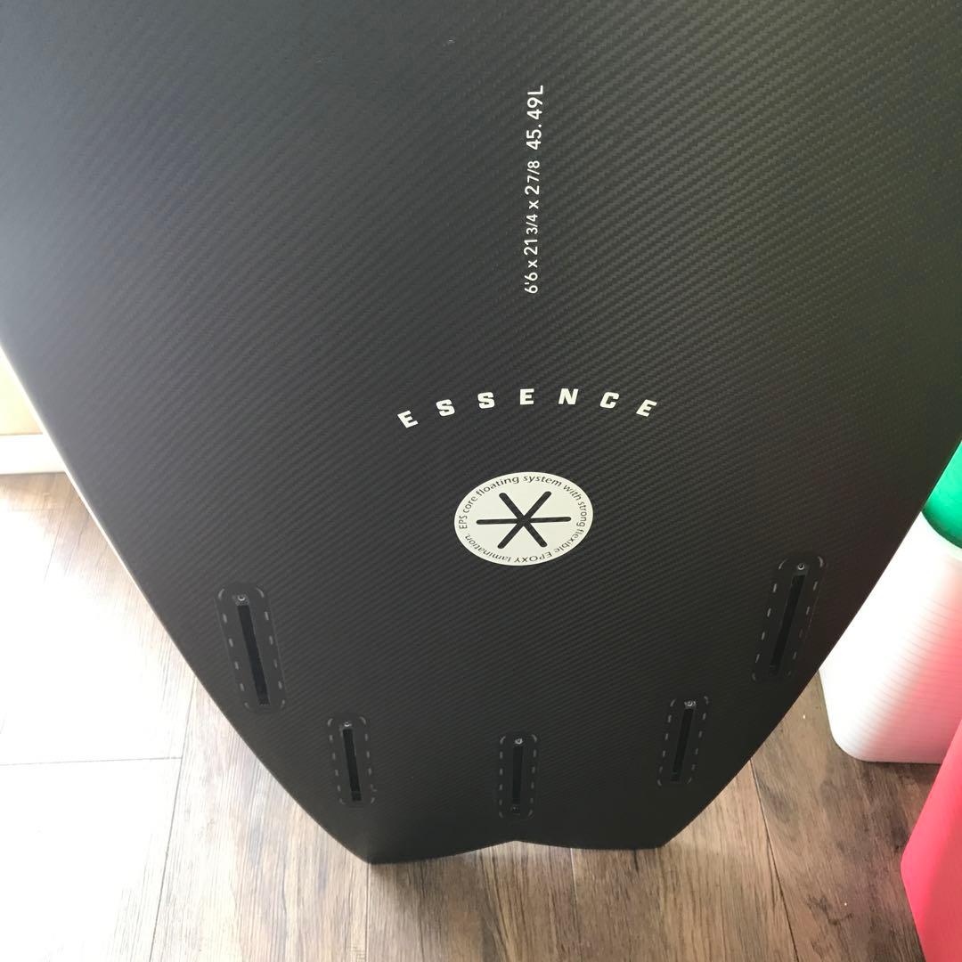 ESSENCE ブラックショートボード6,6 カーボン　サーフボード　最強ボード