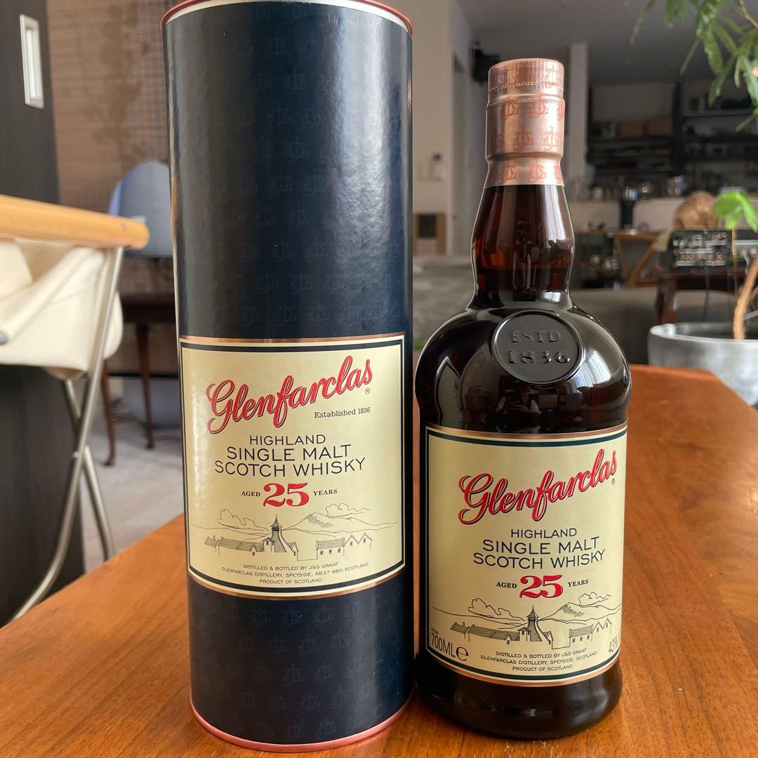 Glenfarclas 25年 シングルモルトウイスキー 700ml